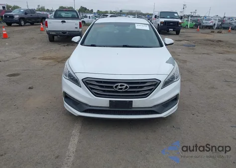 2017 Hyundai Sonata Sport из США, поврежденный, VIN 5NPE34AFXHH450678